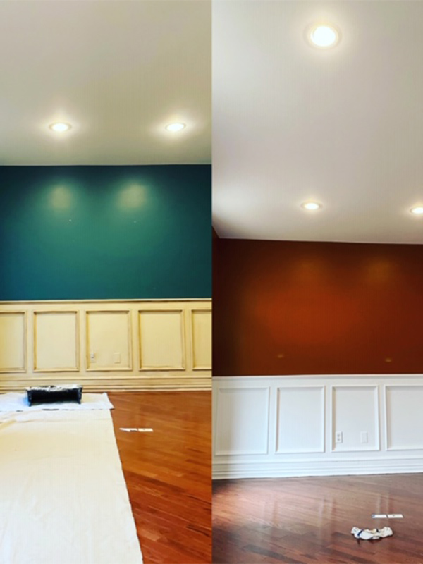 room painting before and after 1